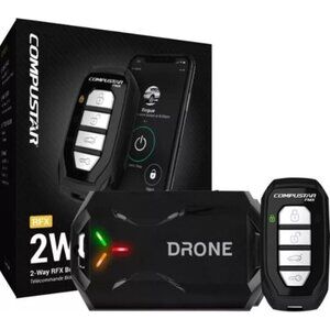 Compustar RFX-2WG15-FM 4 Button 2 Way LED Remote 3000' Range w\ Drone LTE NEW